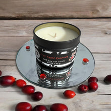 Load image into Gallery viewer, Cran Apple Zoomies Candle, U.S. Handmade Scented Soy Candle, Clean Burn, Cranberry Apple Marmalade Scent, Gift for Friend Mom Dad Co-Worker