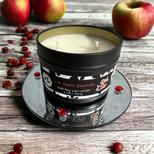 Load image into Gallery viewer, Cran Apple Zoomies Candle, U.S. Handmade Scented Soy Candle, Clean Burn, Cranberry Apple Marmalade Scent, Gift for Friend Mom Dad Co-Worker