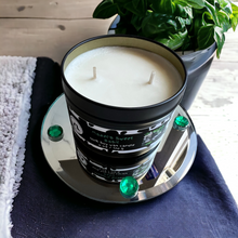 Load image into Gallery viewer, Meowmaste Yoga Retreat - Candle, U.S. Handmade Scented Soy Candle, Clean Burn, Green Tea and Lemongrass Scent, Gift for Friend Mom Dad Co-Worker Sister