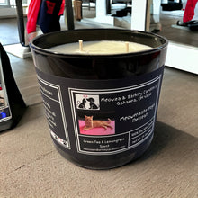 Load image into Gallery viewer, Meowmaste Yoga Retreat - Candle, U.S. Handmade Scented Soy Candle, Clean Burn, Green Tea and Lemongrass Scent, Gift for Friend Mom Dad Co-Worker Sister