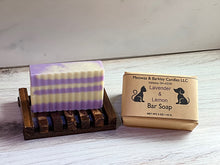 Load image into Gallery viewer, Lavender & Lemon Sulfate Free Bar Soap - 5 oz - Lavender and Lemon Verbena Scent