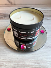 Load image into Gallery viewer, Fur Mom Escape Tin Two Wick Soy Candle - Sea Salt & Orchid Scent