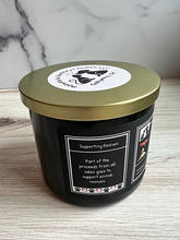 Load image into Gallery viewer, Goofy Cinnadoodle - Large Jar 17 Ounce 3 Wick Soy Candle - Cinnamon & Strudel Scent