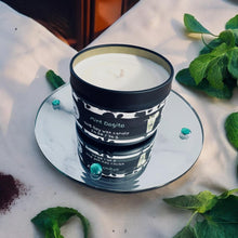 Load image into Gallery viewer, Mint Dogito Candle, U.S. Handmade Mint Mojito Scented Soy Candle, Clean Burn, Fresh Mojito Scent, Gift for Friend Mom Dad Co-Worker Sister
