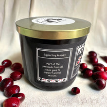 Load image into Gallery viewer, Cran Apple Zoomies - Large Jar 17 Ounce 3 Wick Soy Candle - Cranberry Apple Marmalade Scent
