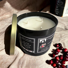 Load image into Gallery viewer, Cran Apple Zoomies - Large Jar 17 Ounce 3 Wick Soy Candle - Cranberry Apple Marmalade Scent
