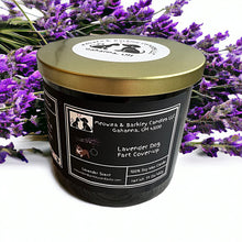 Load image into Gallery viewer, Lavender Dog Fart Cover-up - Large Jar 17 Ounce 3 Wick Soy Candle - Lavender Scent
