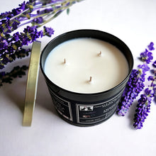 Load image into Gallery viewer, Lavender Dog Fart Cover-up - Large Jar 17 Ounce 3 Wick Soy Candle - Lavender Scent
