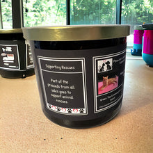 Load image into Gallery viewer, Meowmaste Yoga Retreat - Candle, U.S. Handmade Scented Soy Candle, Clean Burn, Green Tea and Lemongrass Scent, Gift for Friend Mom Dad Co-Worker Sister
