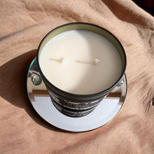 Load image into Gallery viewer, Creamy Coconut Beauty - Tin Two Wick Soy Candle - Creamy Coconut Scent
