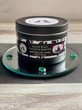 Load image into Gallery viewer, Batcat Black Currant &amp; Absinthe - Tin Two Wick Soy Candle - Black Currant, Blackberry &amp; Absinthe Scent

