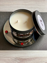 Load image into Gallery viewer, Beggin&#39; for Apples - Two Wick Tin Soy Candle - McIntosh Apple Scent
