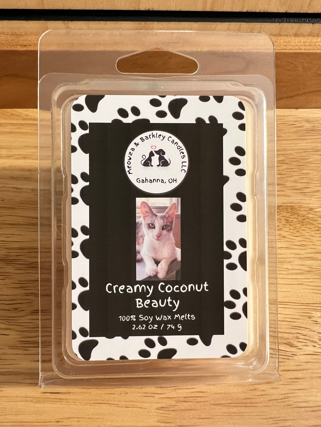 Creamy Coconut Beauty - Soy Clamshell Wax Melts - Set of 6 - Creamy Coconut Scent