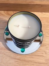 Load image into Gallery viewer, Fur Mom Fresh - Tin Two Wick Soy Candle - Cucumber &amp; Grapefruit Splash Scent
