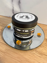 Load image into Gallery viewer, Goofy Cinnadoodle - Small Tin Soy Candle - Cinnamon Strudel Scent
