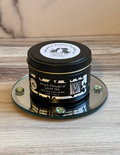 Load image into Gallery viewer, Jinxy&#39;s Meowgical White Tea - Medium Tin Two Wick Soy Candle - Spa White Tea Scent
