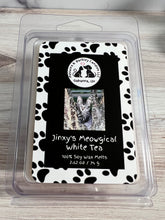 Load image into Gallery viewer, Jinxy&#39;s Meowgical White Tea - Soy Clamshell Wax Melts - White Tea Scent
