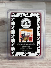 Load image into Gallery viewer, Chip&#39;s Cinnabark Churros - Soy Clamshell Wax Melts - Set of 6 - Cinnamon Stick Scent

